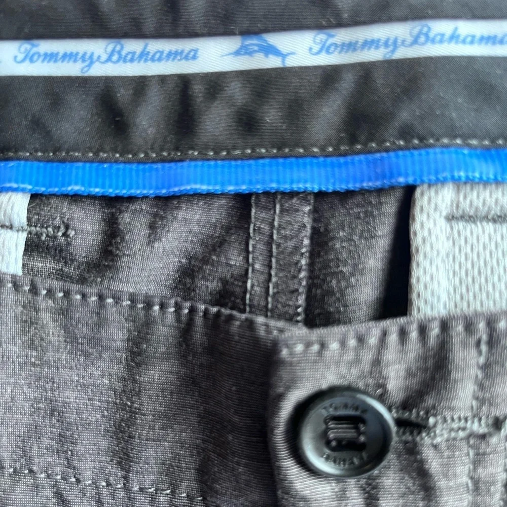Tommy Bahama Mens Size 34 Gray Casual Summer Shorts - Picture 5 of 7